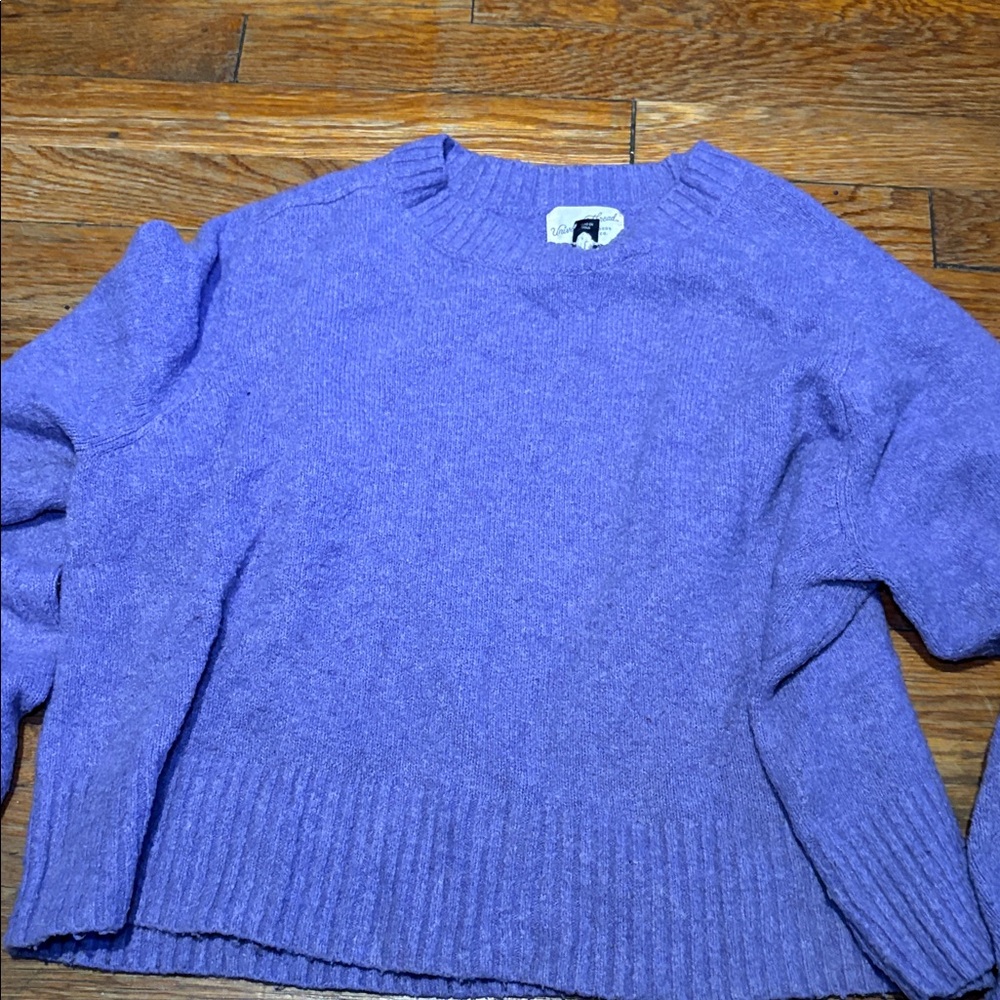 Purple Knit Sweater